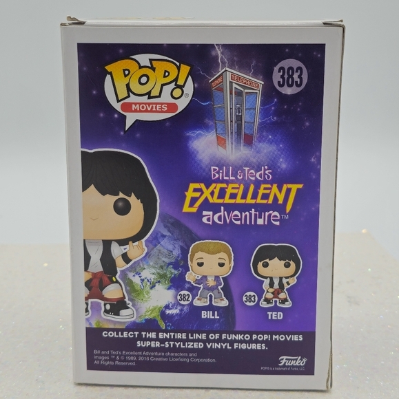 Funko POP! Bill & Ted's Excellent Adventure Ted #383 Vinyl Figure - Picture 4 of 7